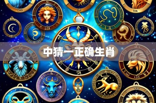 中猜一正确生肖