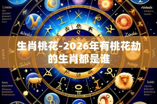 生肖桃花-2026年有桃花劫的生肖都是谁