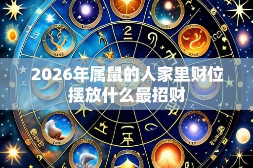 2026年属鼠的人家里财位摆放什么最招财