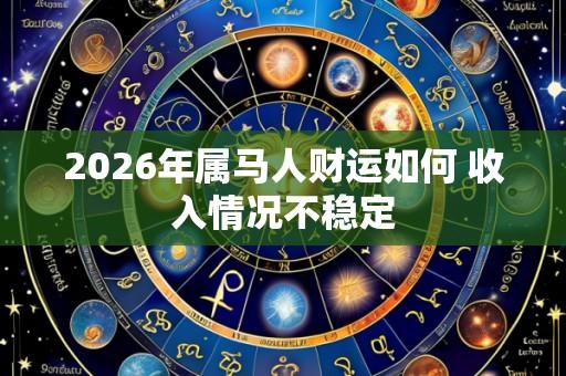2026年属马人财运如何 收入情况不稳定