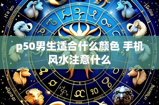 p50男生适合什么颜色 手机风水注意什么