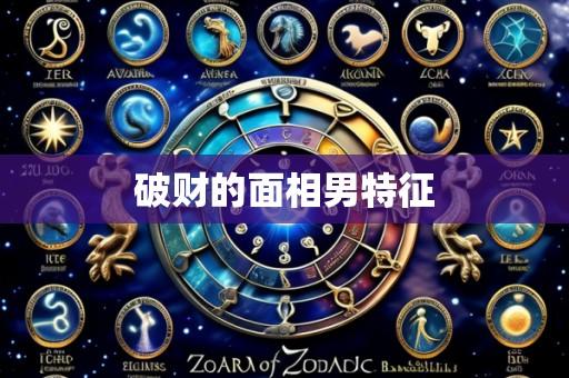 破财的面相男特征