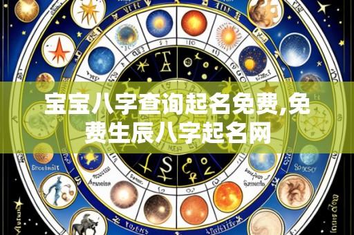 宝宝八字查询起名免费,免费生辰八字起名网