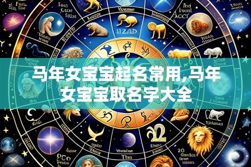 马年女宝宝起名常用,马年女宝宝取名字大全