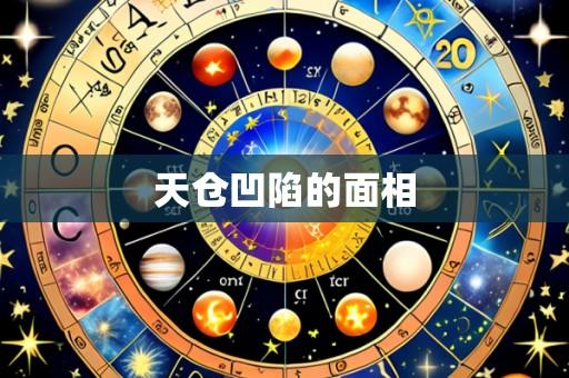 天仓凹陷的面相