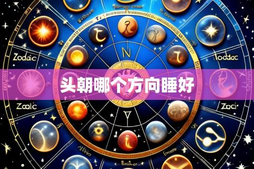 头朝哪个方向睡好