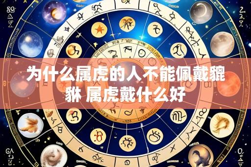 为什么属虎的人不能佩戴貔貅 属虎戴什么好