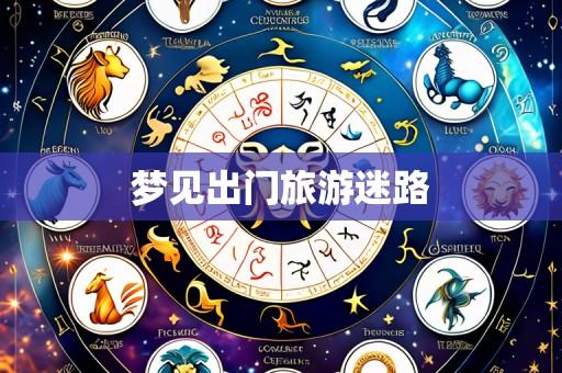 梦见出门旅游迷路