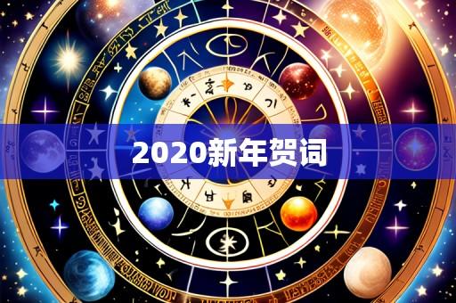 2020新年贺词