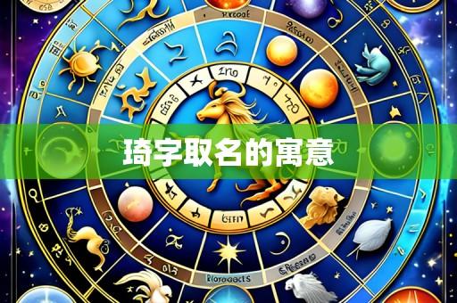 琦字取名的寓意