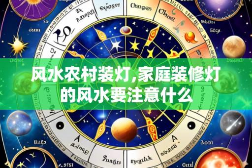 风水农村装灯,家庭装修灯的风水要注意什么