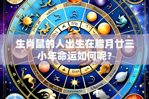 生肖鼠的人出生在腊月廿三小年命运如何呢?