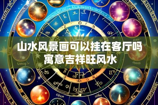 山水风景画可以挂在客厅吗 寓意吉祥旺风水