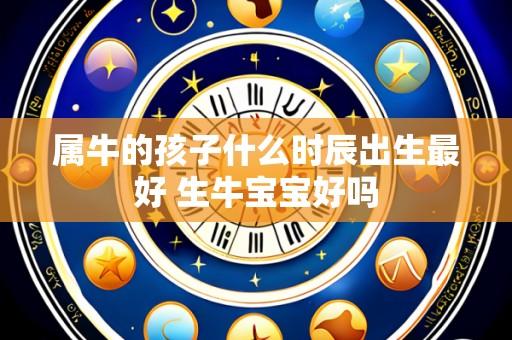属牛的孩子什么时辰出生最好 生牛宝宝好吗