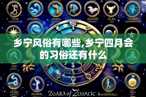 乡宁风俗有哪些,乡宁四月会的习俗还有什么