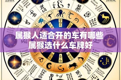 属猴人适合开的车有哪些 属猴选什么车牌好