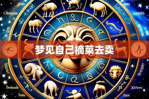 梦见自己摘菜去卖