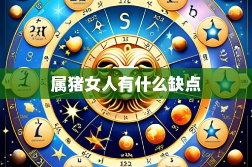 属猪女人有什么缺点