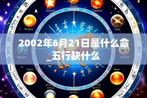 2002年6月21日是什么命_五行缺什么