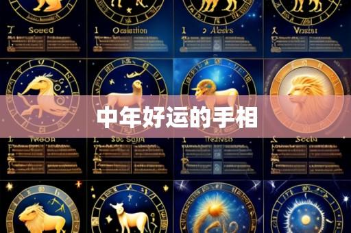 中年好运的手相