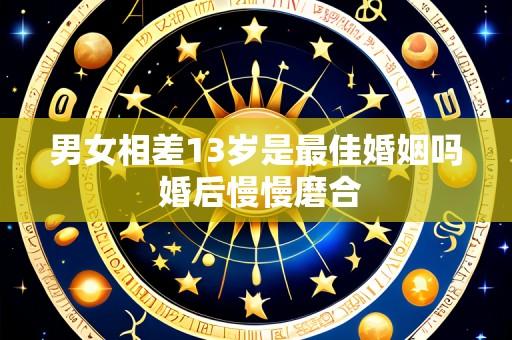 男女相差13岁是最佳婚姻吗 婚后慢慢磨合