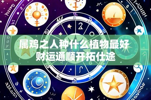 属鸡之人种什么植物最好 财运通顺开拓仕途