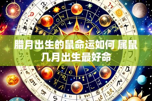 腊月出生的鼠命运如何 属鼠几月出生最好命