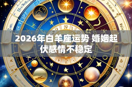 2026年白羊座运势 婚姻起伏感情不稳定