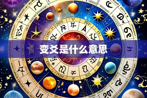 变爻是什么意思