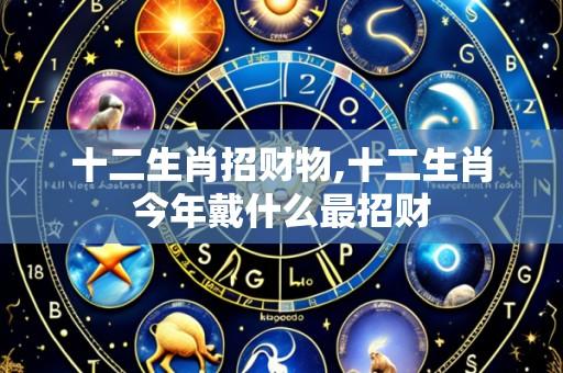 十二生肖招财物,十二生肖今年戴什么最招财