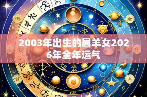 2003年出生的属羊女2026年全年运气