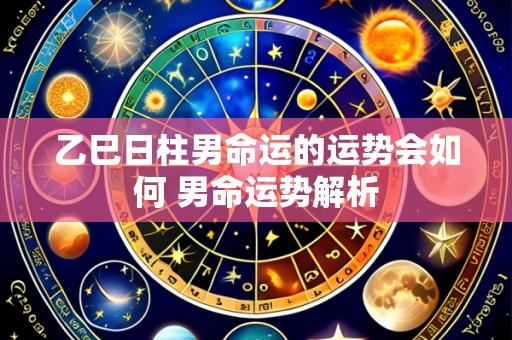 乙巳日柱男命运的运势会如何 男命运势解析