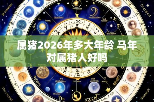 属猪2026年多大年龄 马年对属猪人好吗