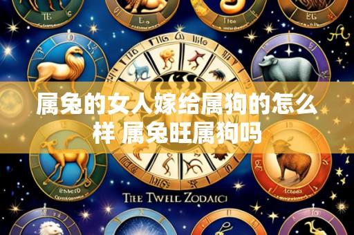 属兔的女人嫁给属狗的怎么样 属兔旺属狗吗