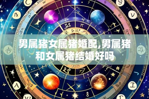 男属猪女属猪婚配,男属猪和女属猪结婚好吗