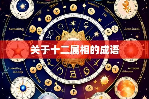关于十二属相的成语