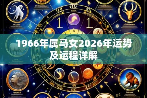 1966年属马女2026年运势及运程详解