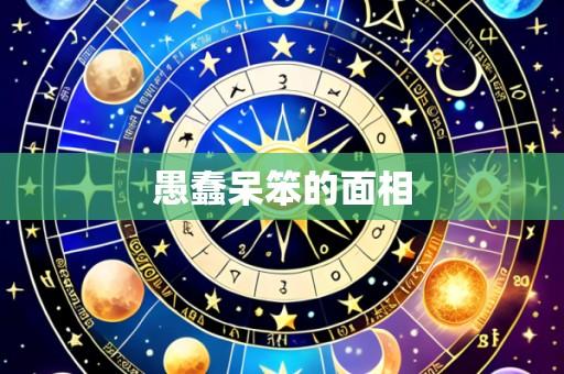 愚蠢呆笨的面相