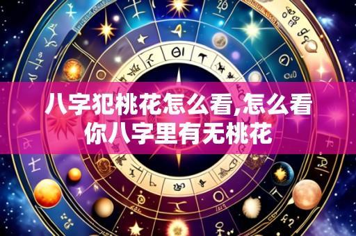 八字犯桃花怎么看,怎么看你八字里有无桃花