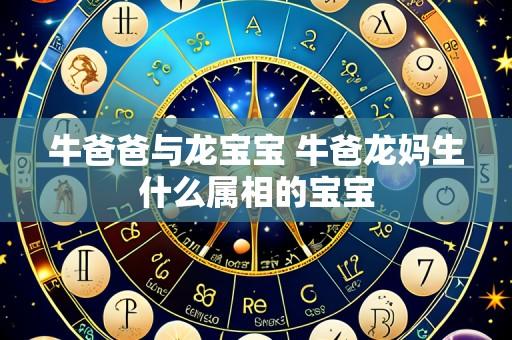 牛爸爸与龙宝宝 牛爸龙妈生什么属相的宝宝