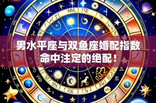 男水平座与双鱼座婚配指数命中注定的绝配!