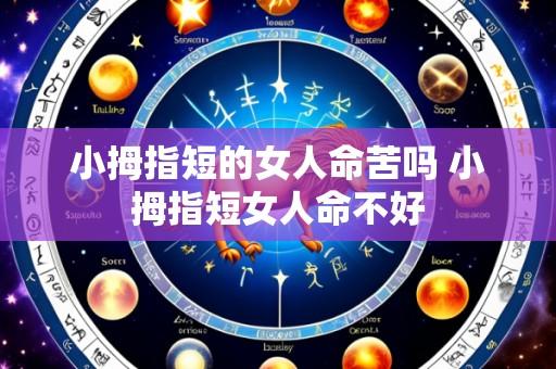 小拇指短的女人命苦吗 小拇指短女人命不好