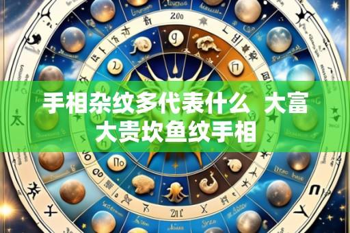 手相杂纹多代表什么  大富大贵坎鱼纹手相