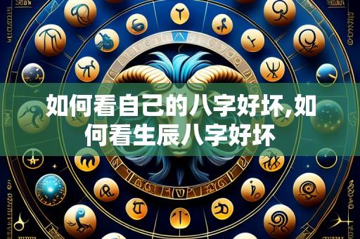 如何看自己的八字好坏,如何看生辰八字好坏