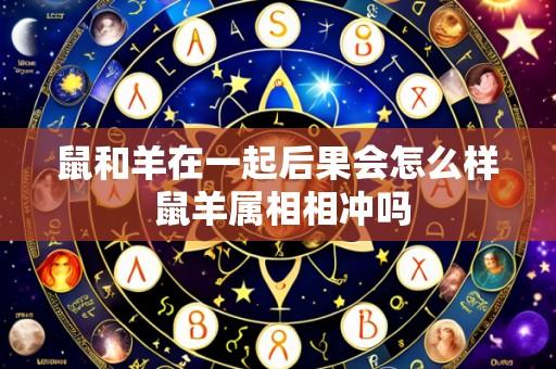 鼠和羊在一起后果会怎么样 鼠羊属相相冲吗