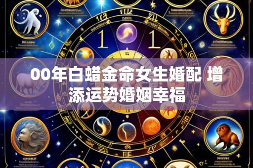 00年白蜡金命女生婚配 增添运势婚姻幸福