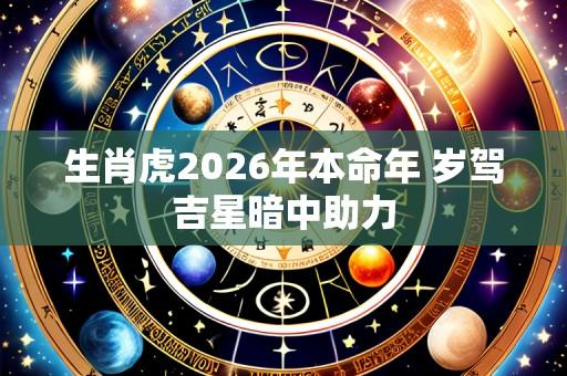 生肖虎2026年本命年 岁驾吉星暗中助力