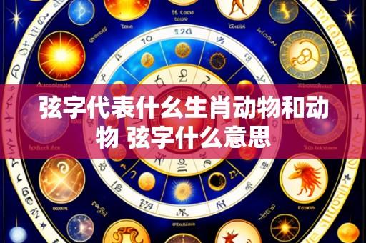弦字代表什幺生肖动物和动物 弦字什么意思