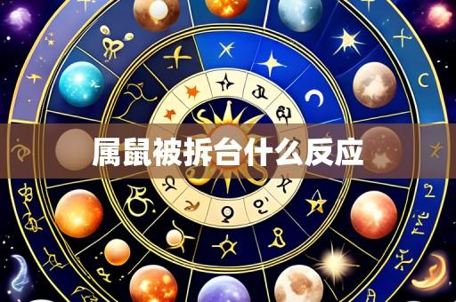属鼠被拆台什么反应