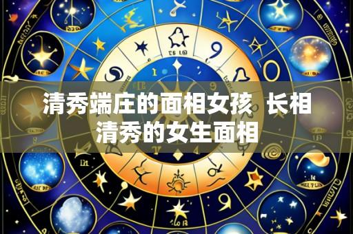 清秀端庄的面相女孩  长相清秀的女生面相